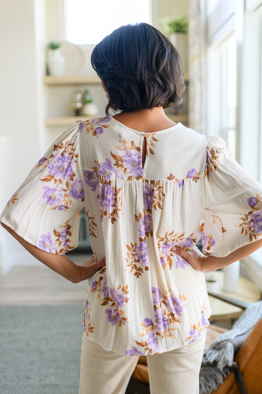 Lavender Haze Blouse (Online Exclusive) - Uptown Boutique Ramona