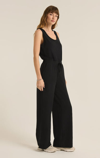 LAYOVER MODAL FLEECE JUMPSUIT - Uptown Boutique Ramona