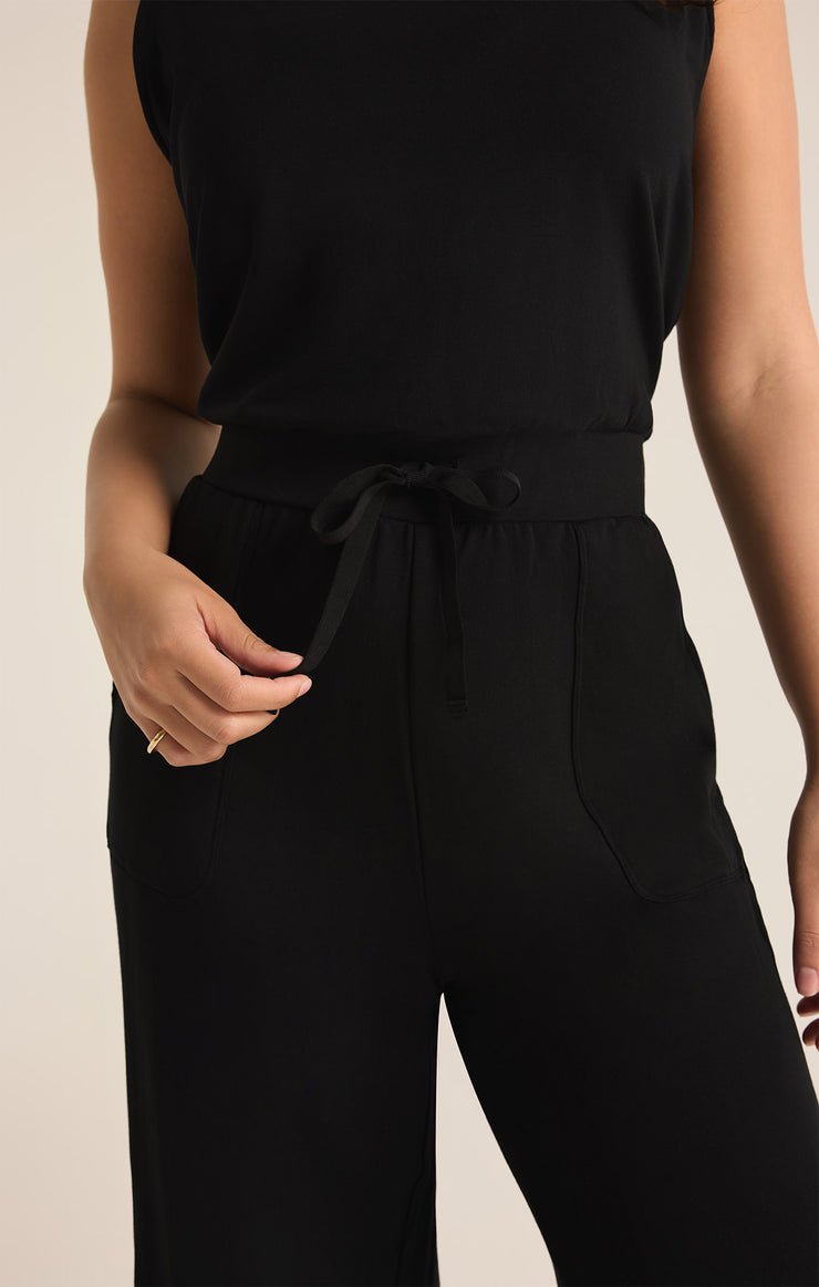 LAYOVER MODAL FLEECE JUMPSUIT - Uptown Boutique Ramona