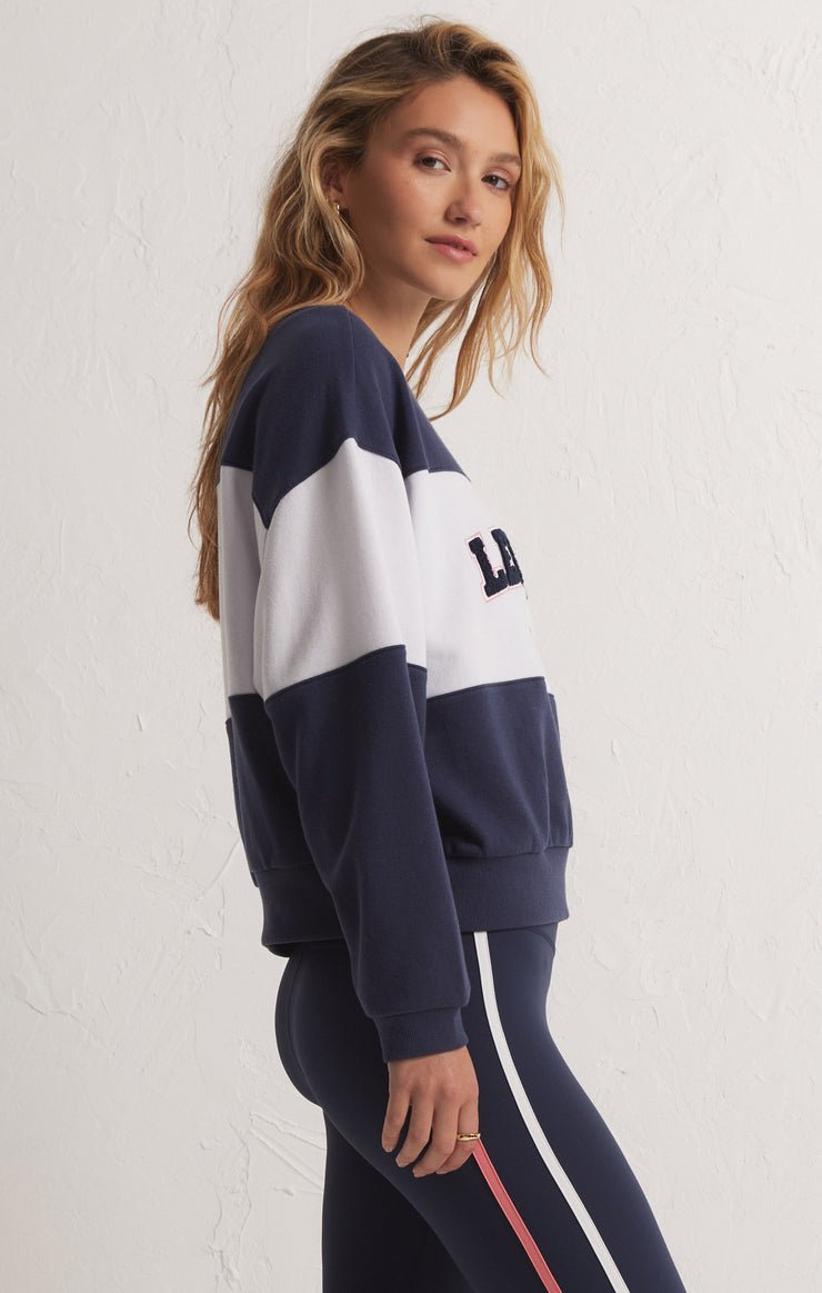 LEISURE SWEATSHIRT - Uptown Boutique Ramona