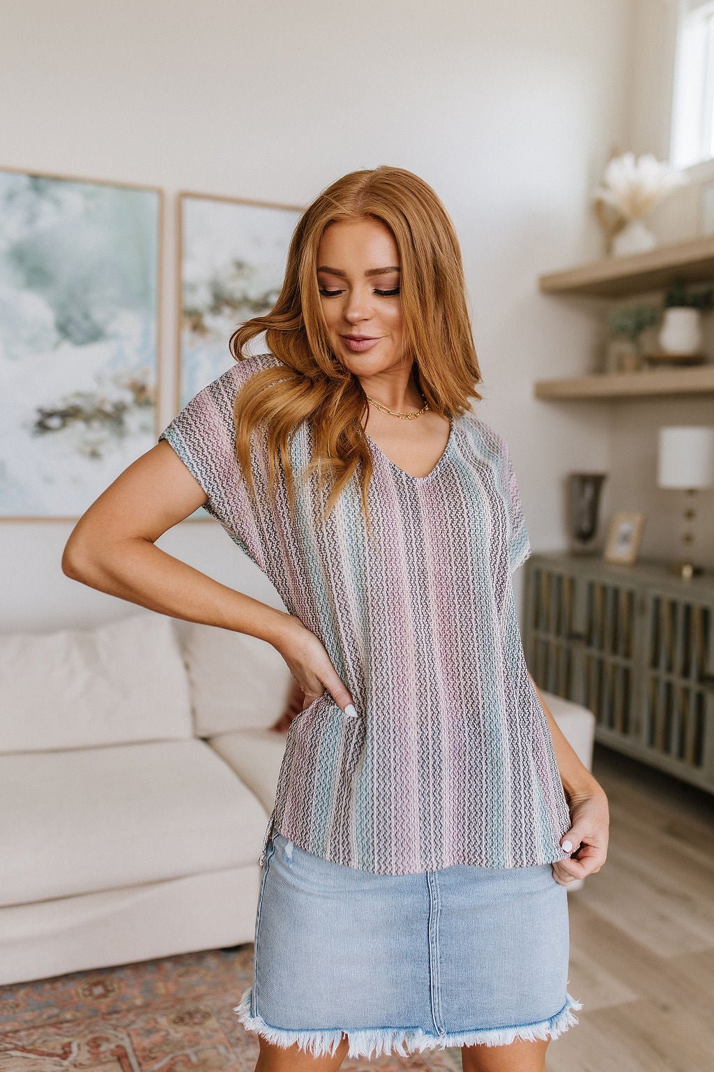 Let’s Cruise Striped Top (Online Exclusive) - Uptown Boutique Ramona