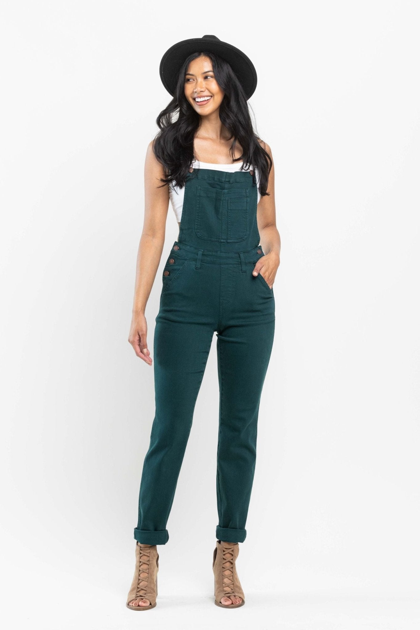 Light Up Your Life Overalls - Uptown Boutique Ramona