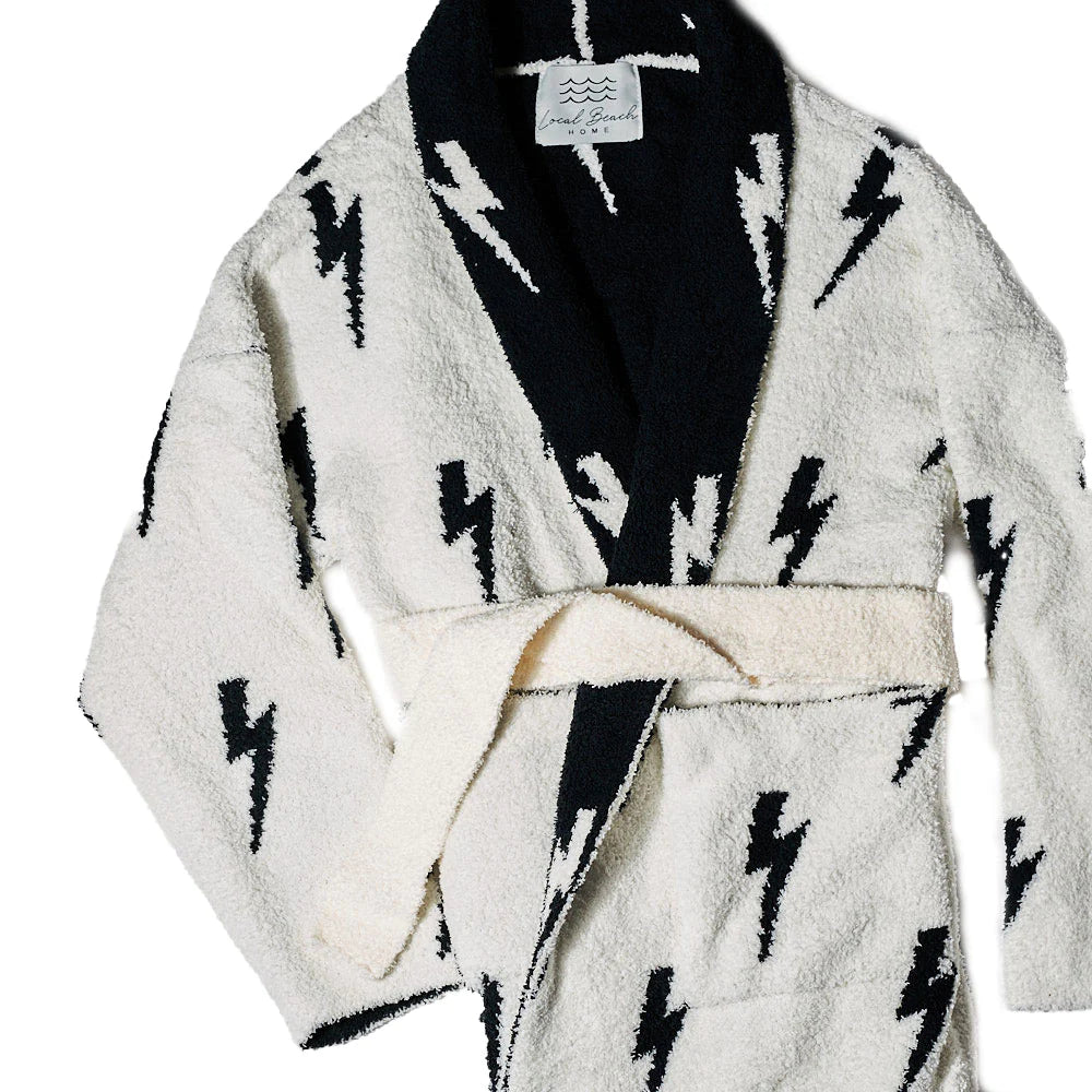 Lighting Bolt Luxe Robe - Uptown Boutique Ramona