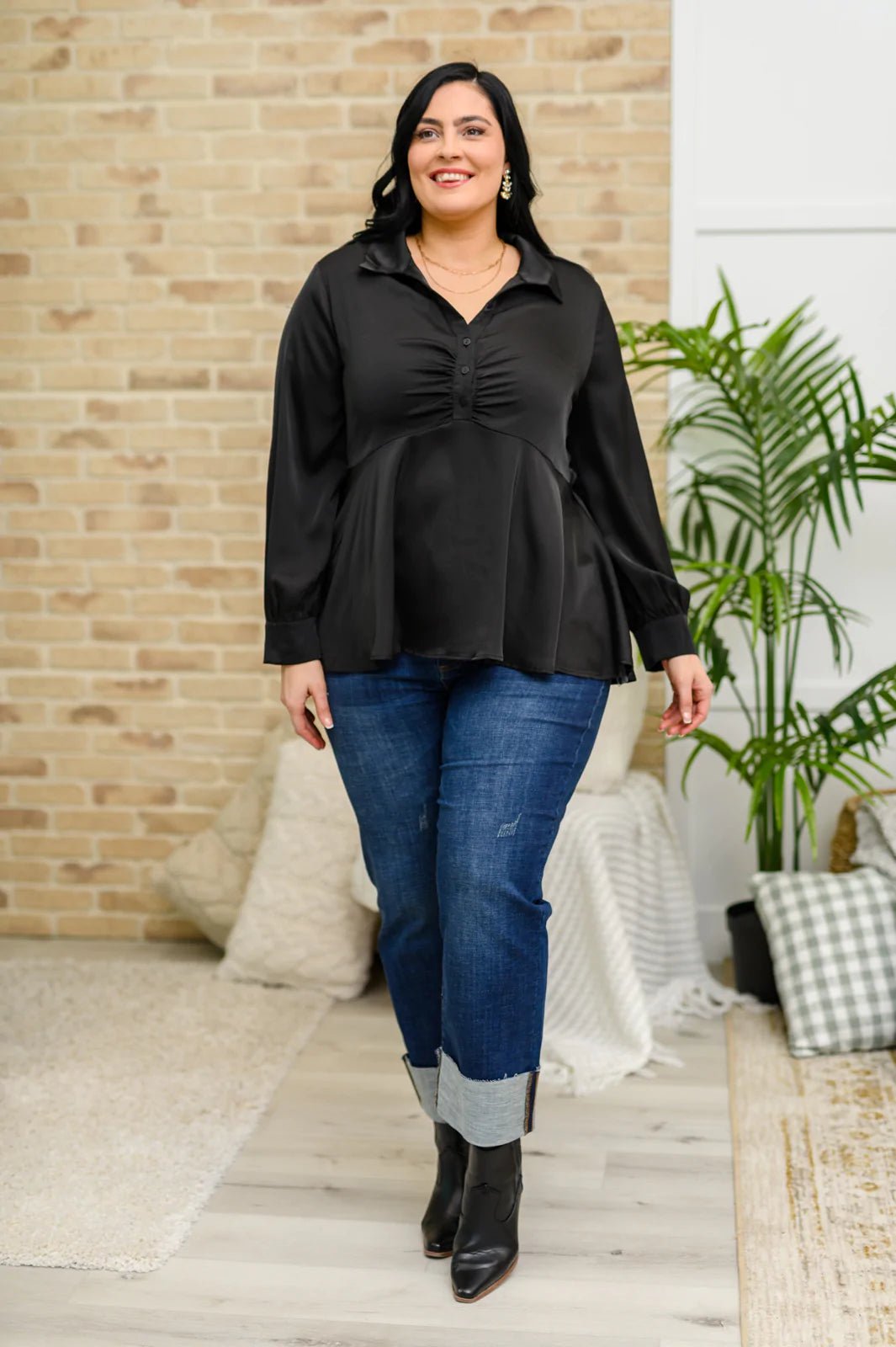 Little Love Songs Blouse (Online Exclusive) - Uptown Boutique Ramona