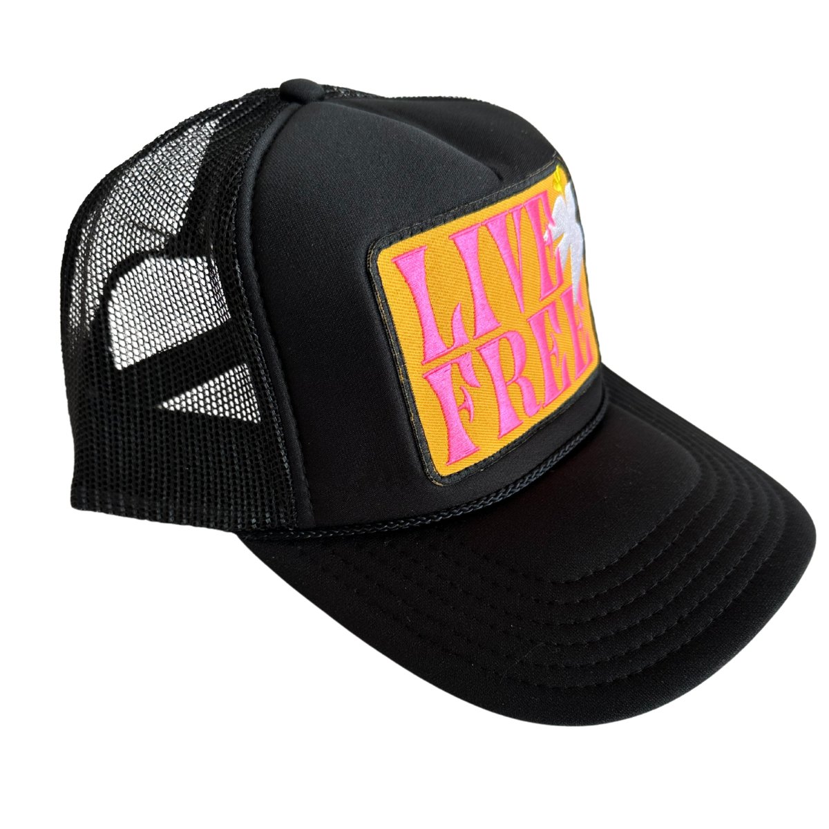 Live Free Trucker Hat - Uptown Boutique Ramona