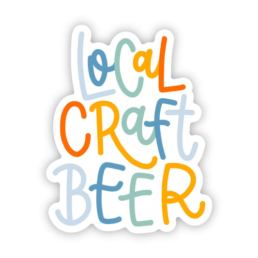 "Local Craft Beer" Sticker - Uptown Boutique Ramona