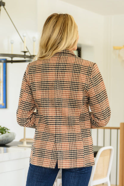 Local Favorite Plaid Blazer (Online Exclusive) - Uptown Boutique Ramona