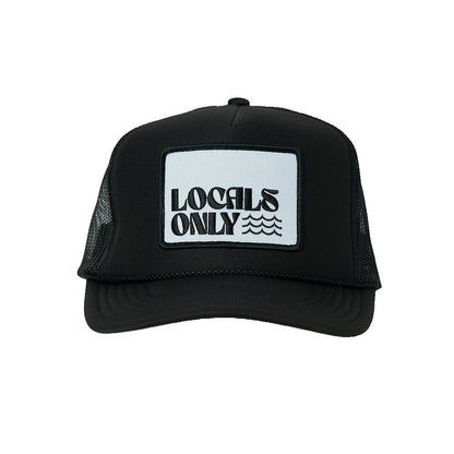 Locals Only II Patch Trucker Hat - Uptown Boutique Ramona