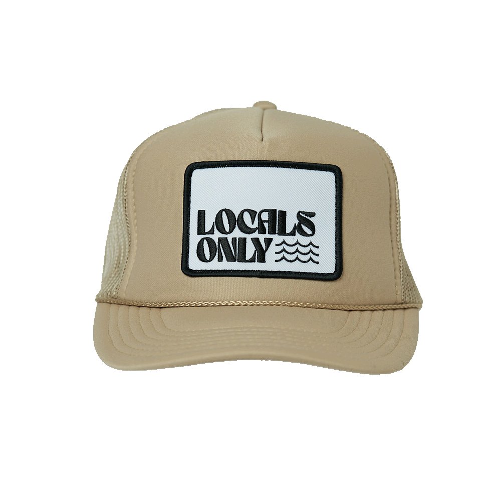 Locals Only II Patch Trucker Hat - Uptown Boutique Ramona