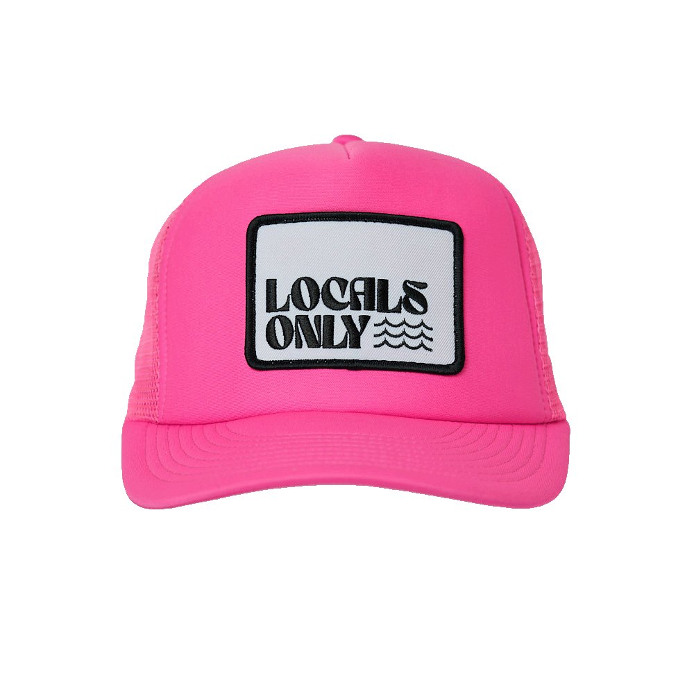 Locals Only II Patch Trucker Hat - Uptown Boutique Ramona