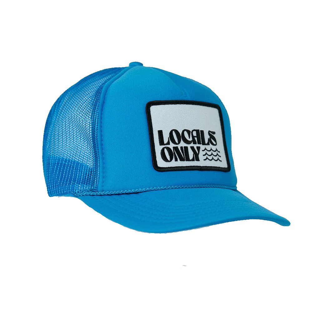 Locals Only II Patch Trucker Hat - Uptown Boutique Ramona