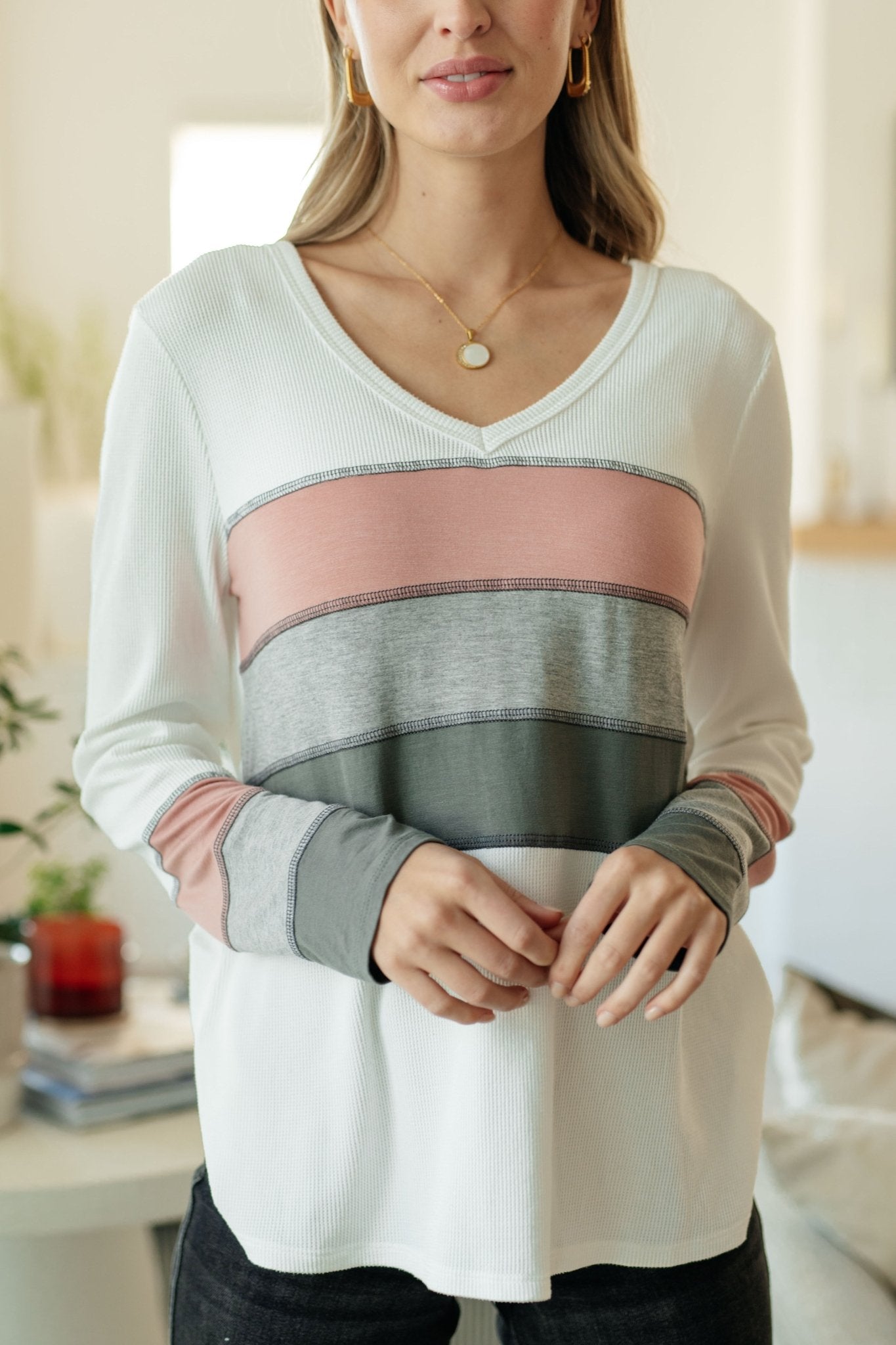 Long Way Home Striped Top (Online Exclusive) - Uptown Boutique Ramona