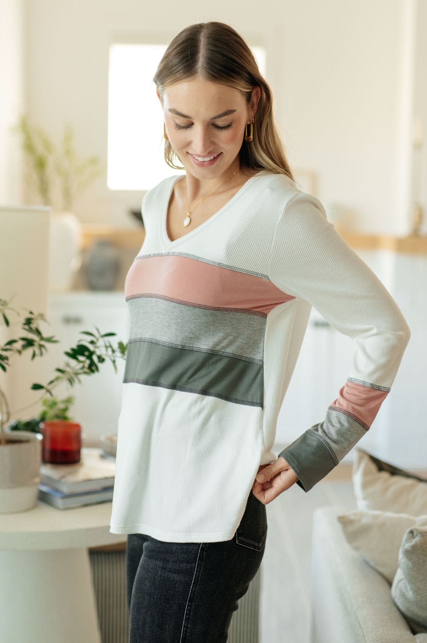 Long Way Home Striped Top (Online Exclusive) - Uptown Boutique Ramona