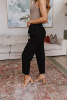 Love Me Dearly High Waisted Pants in Black (Online Exclusive) - Uptown Boutique Ramona