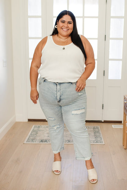 Love on Top Distressed Jeans (Online Exclusive) - Uptown Boutique Ramona