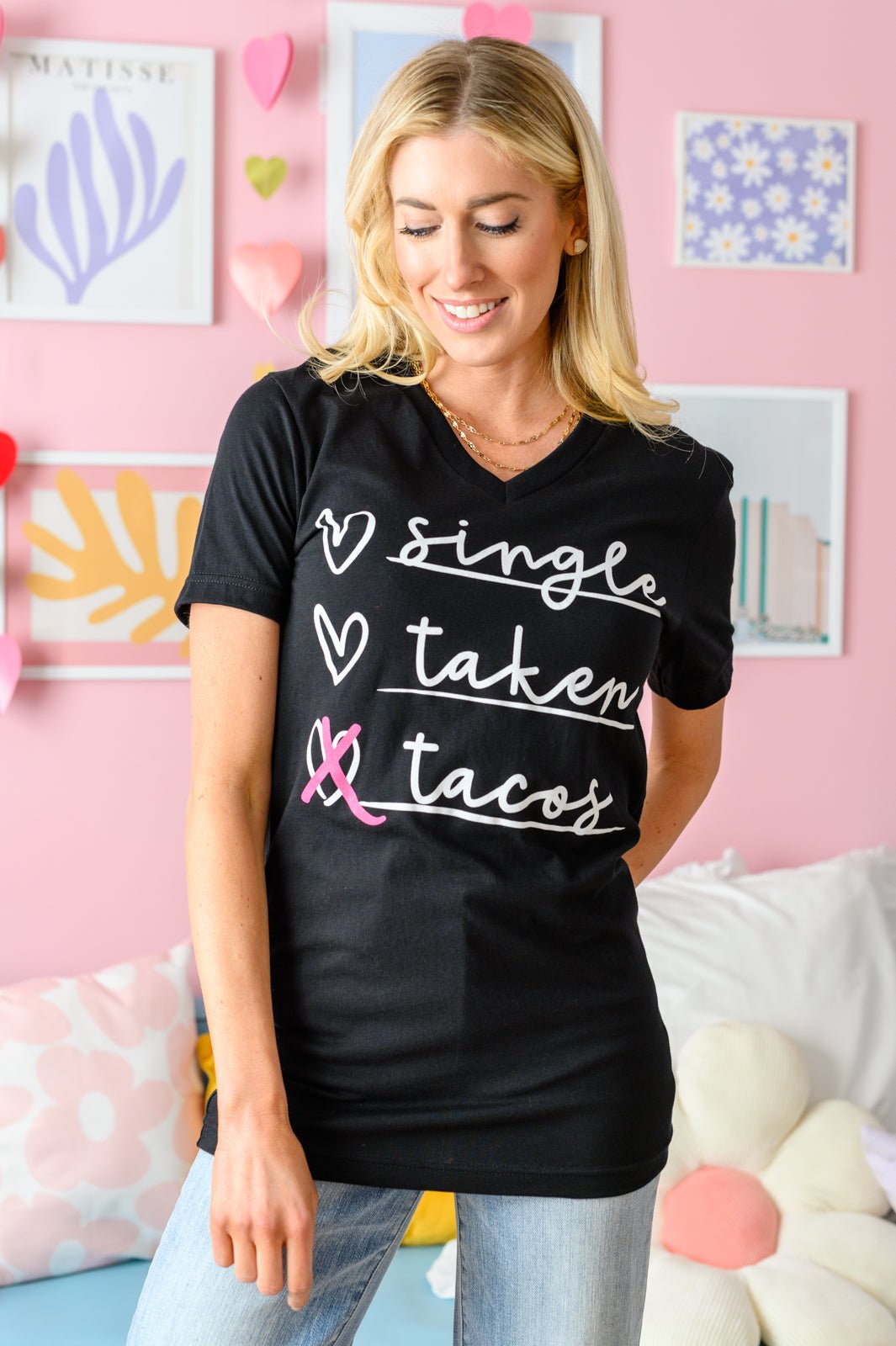 Love & Tacos Tee (Online Exclusive) - Uptown Boutique Ramona