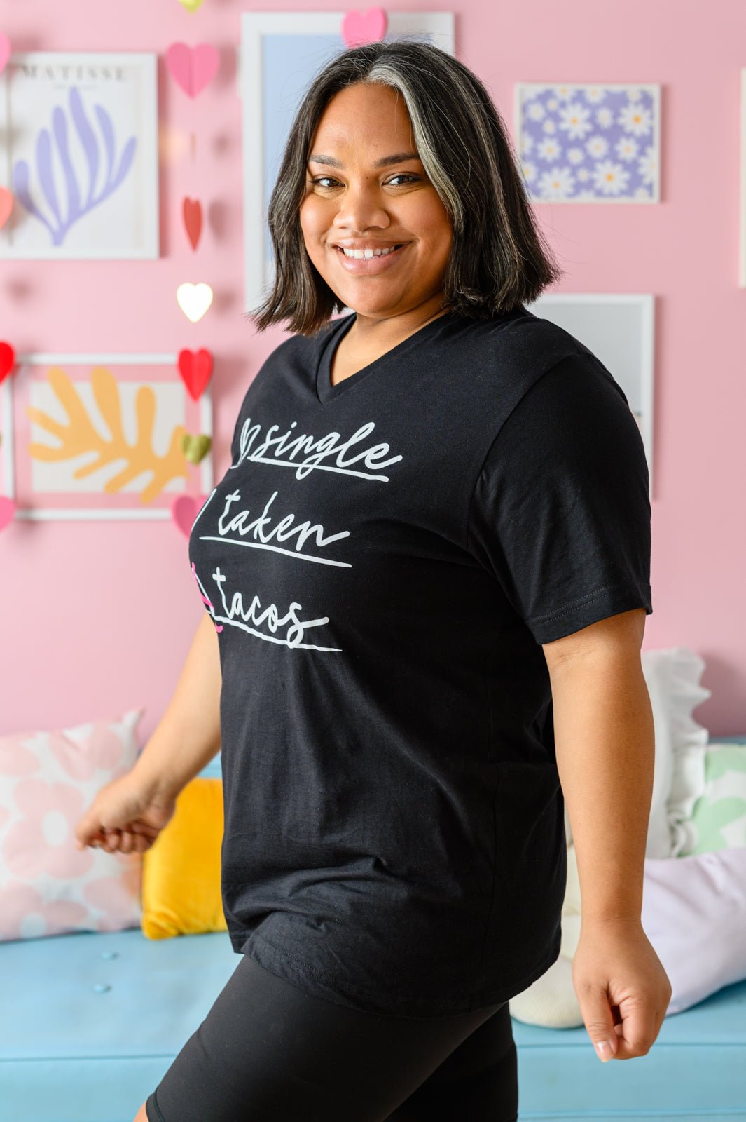 Love & Tacos Tee (Online Exclusive) - Uptown Boutique Ramona