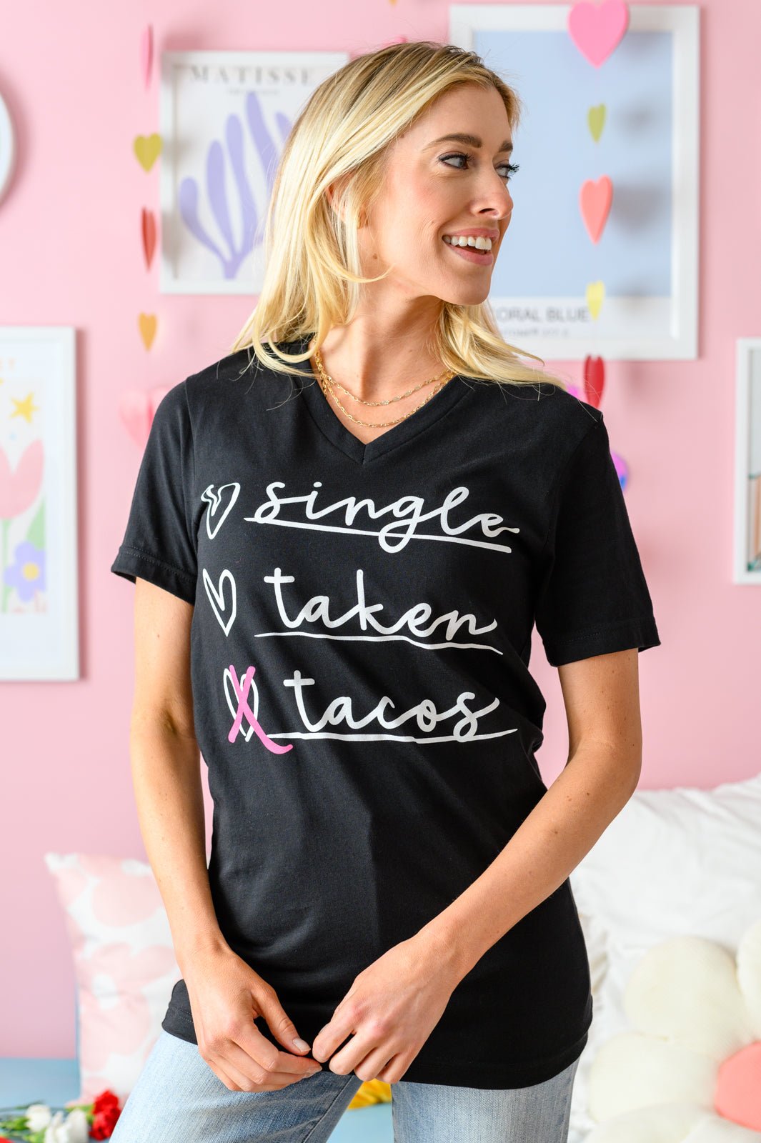Love & Tacos Tee (Online Exclusive) - Uptown Boutique Ramona