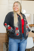 Lovely Visions Flower Embroidered Jacket (Online Exclusive) - Uptown Boutique Ramona