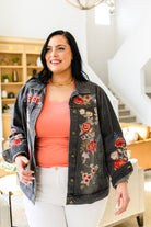 Lovely Visions Flower Embroidered Jacket (Online Exclusive) - Uptown Boutique Ramona
