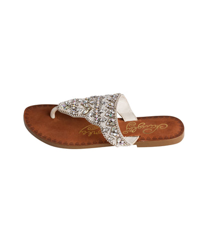 Loving U Sandals in White (Online Exclusive)