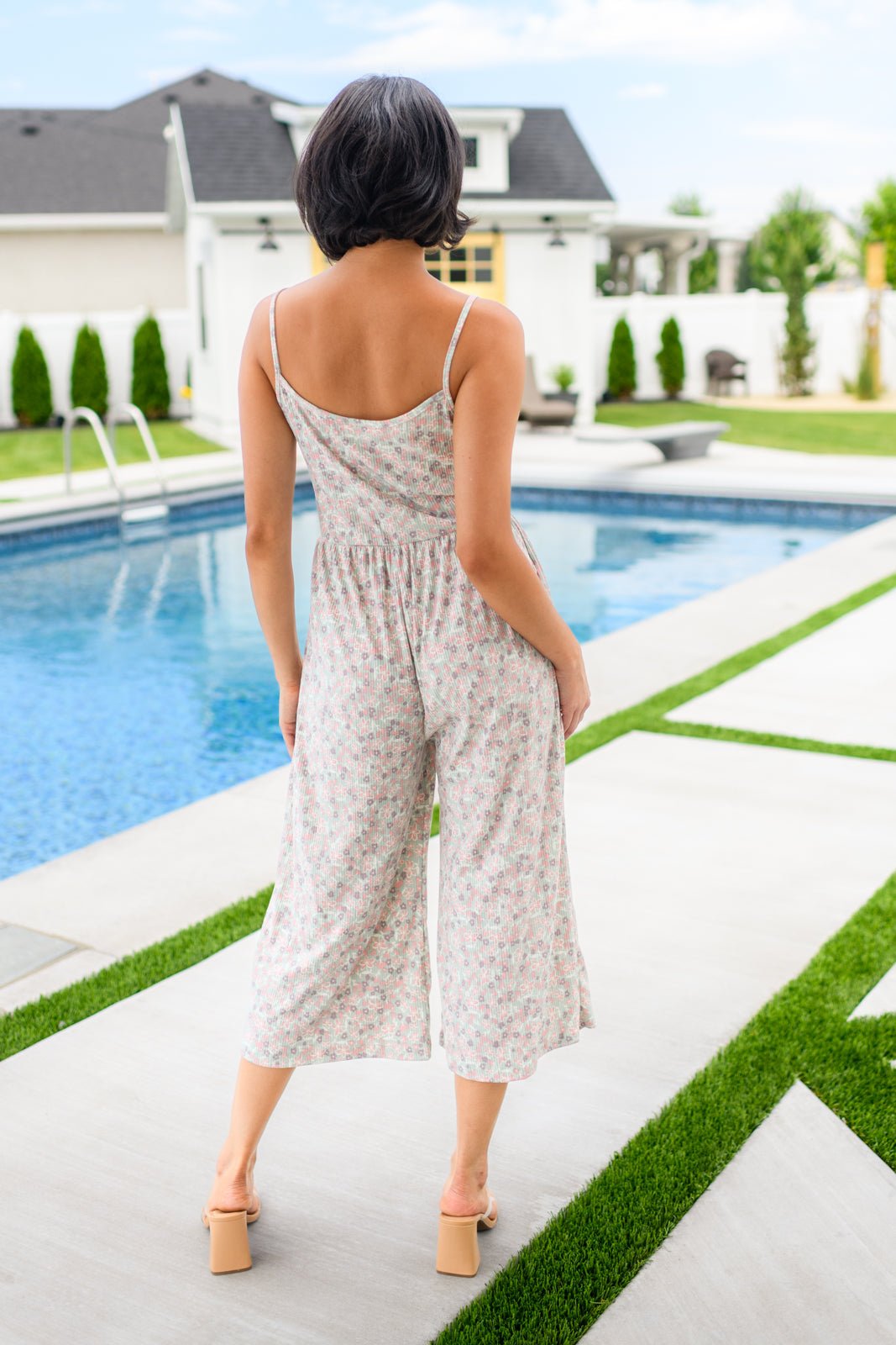 Lucky In Love Floral Jumpsuit - Uptown Boutique Ramona