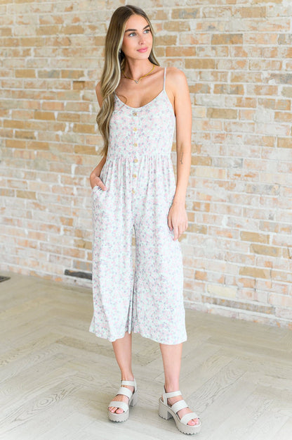 Lucky In Love Floral Jumpsuit - Uptown Boutique Ramona