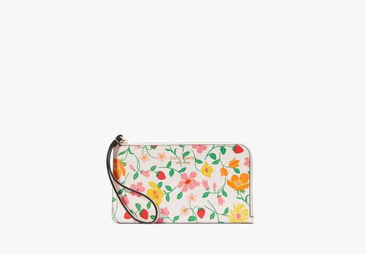 Lucy Garden Medium L - zip Wristlet - Uptown Boutique Ramona