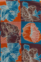 Luxury Beach Towel in Block Floral - Uptown Boutique Ramona