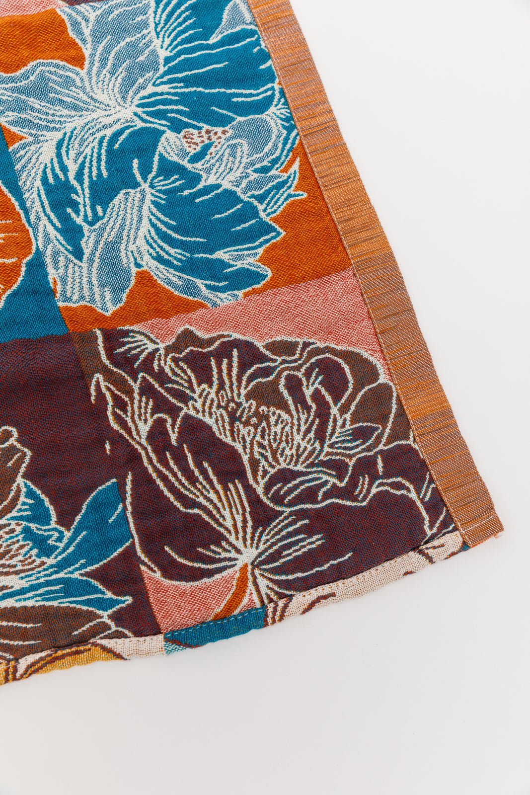 Luxury Beach Towel in Block Floral - Uptown Boutique Ramona