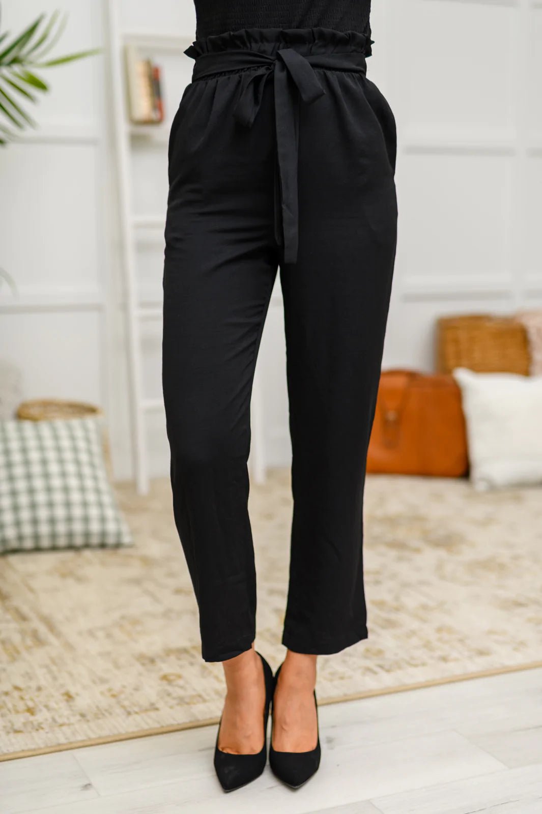 Made For You Pants in Black (Online Exclusive) - Uptown Boutique Ramona