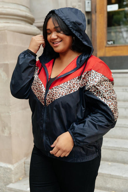 Make Your Move Windbreaker in Navy (Online Exclusive) - Uptown Boutique Ramona