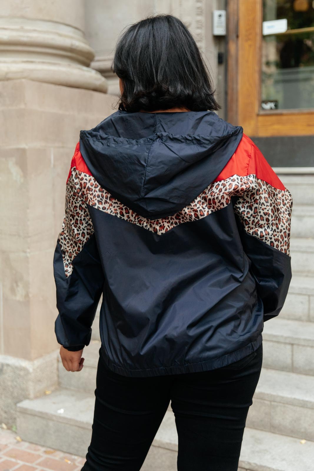 Make Your Move Windbreaker in Navy (Online Exclusive) - Uptown Boutique Ramona