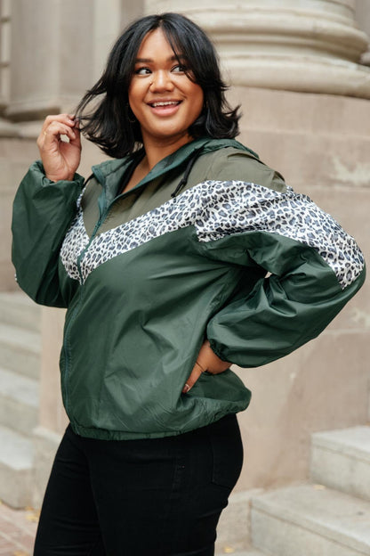 Make Your Move Windbreaker in Olive (Online Exclusive) - Uptown Boutique Ramona