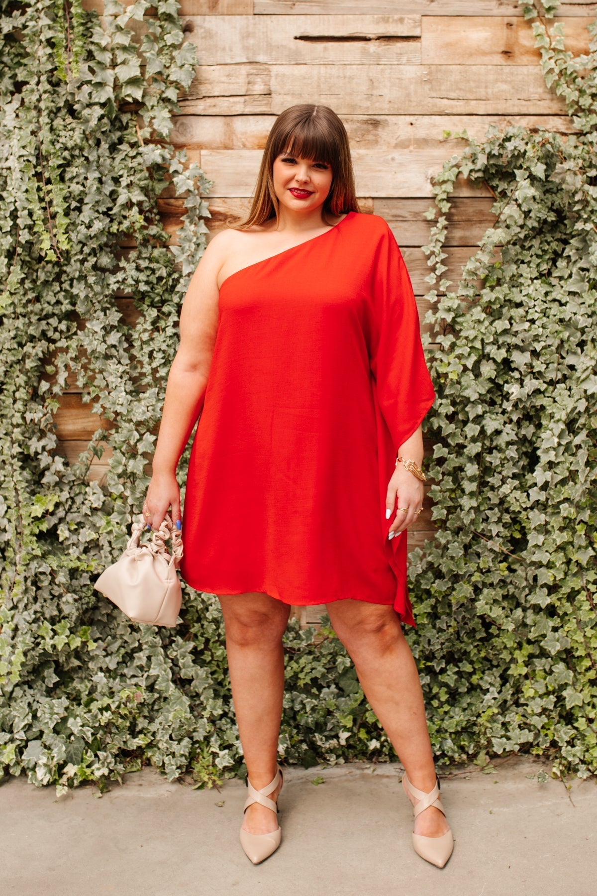 Mallory Dress in Red (Online Exclusive) - Uptown Boutique Ramona