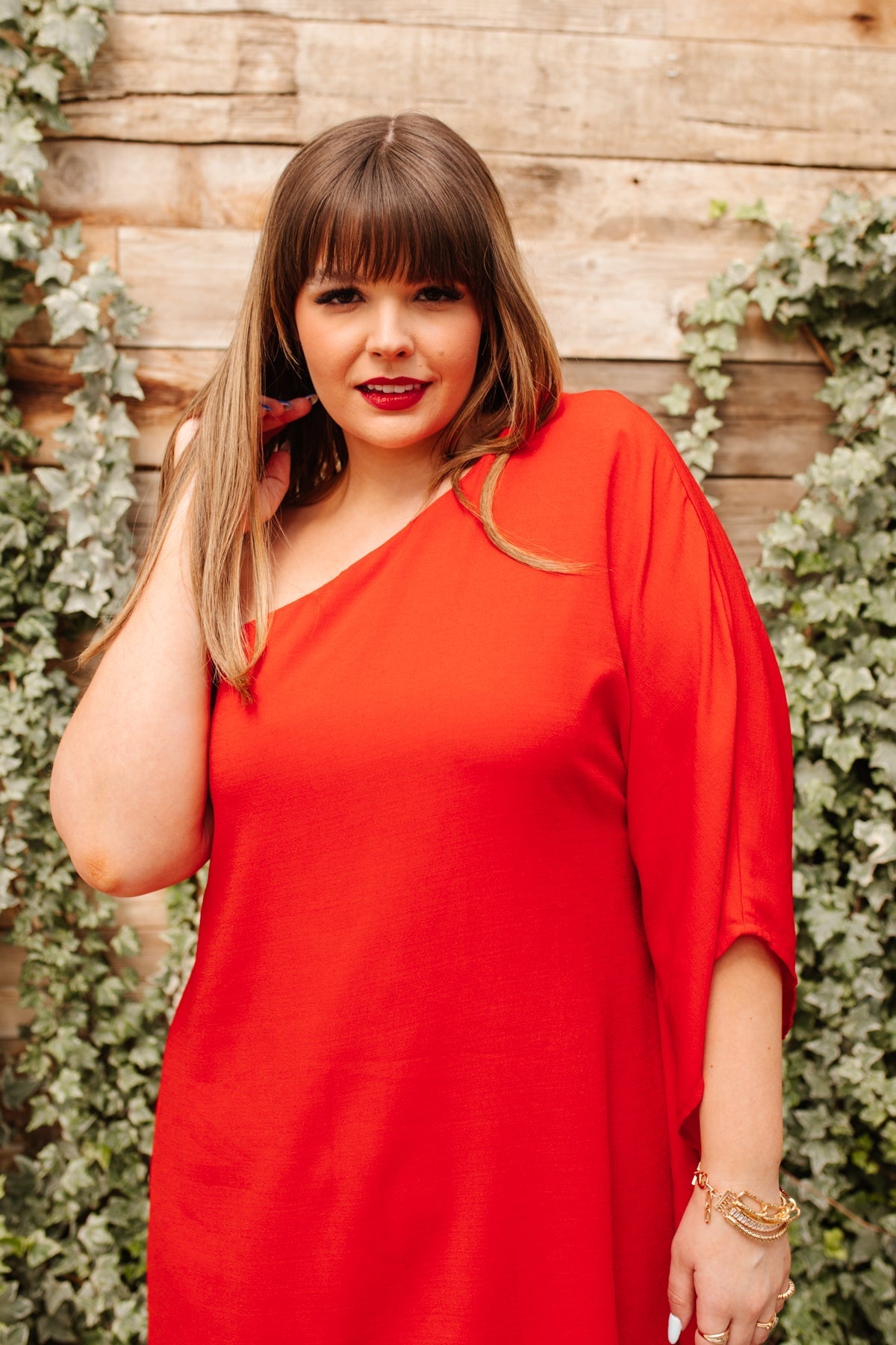 Mallory Dress in Red (Online Exclusive) - Uptown Boutique Ramona