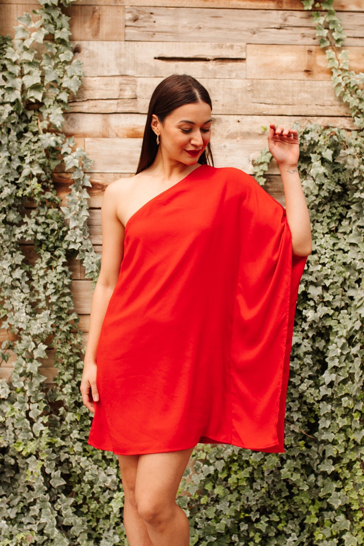 Mallory Dress in Red (Online Exclusive) - Uptown Boutique Ramona