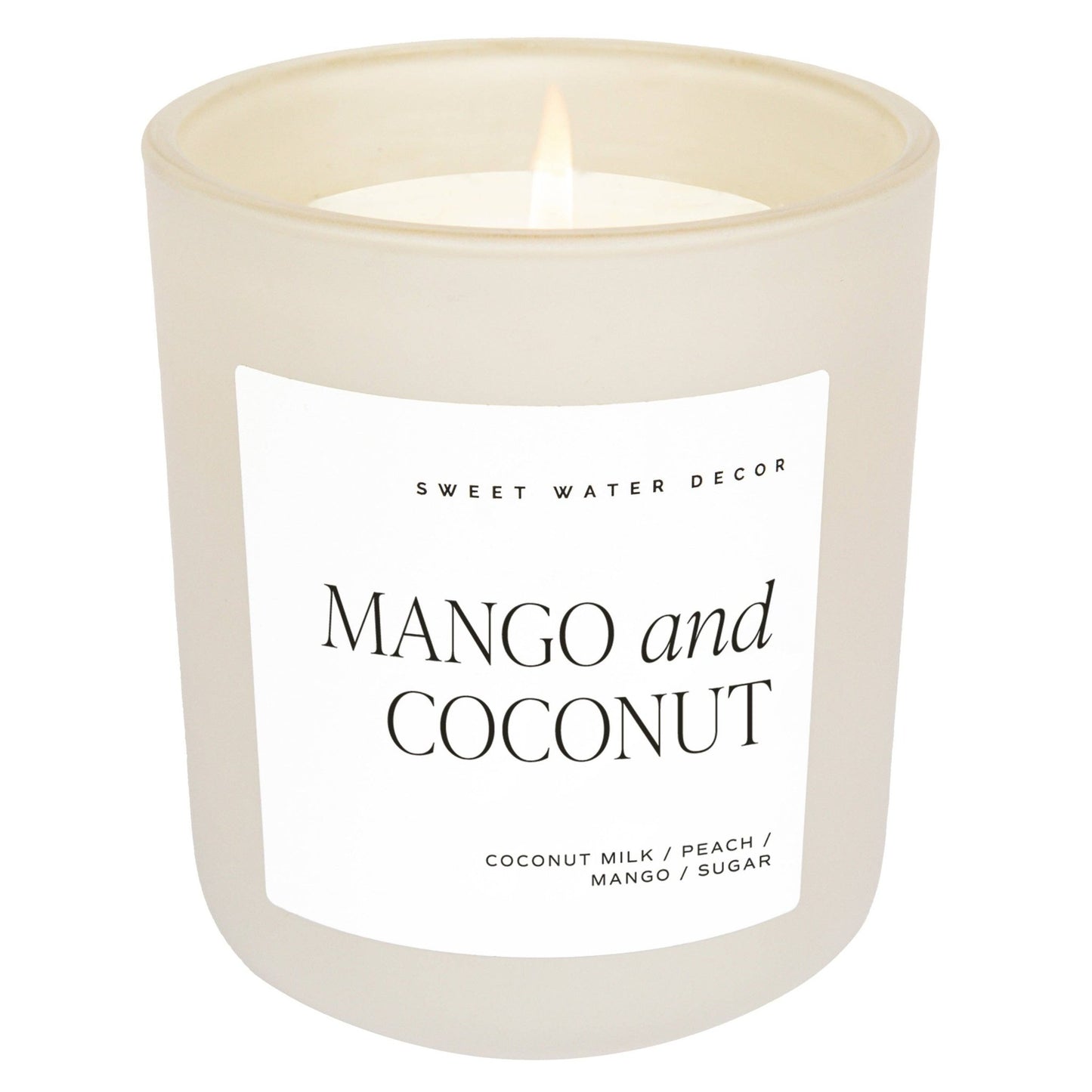 Mango and Coconut Candle - Uptown Boutique Ramona