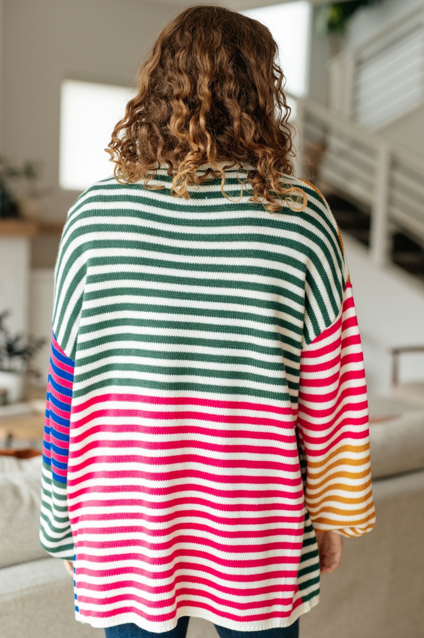 Marquee Lights Striped Cardigan (Online Exclusive) - Uptown Boutique Ramona