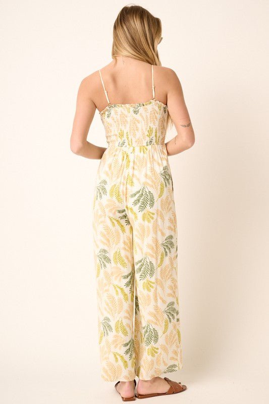 Meet Me In The Tropics Jumpsuit - Uptown Boutique Ramona