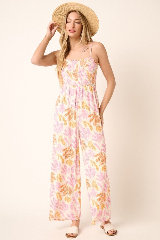 Meet Me In The Tropics Jumpsuit - Uptown Boutique Ramona