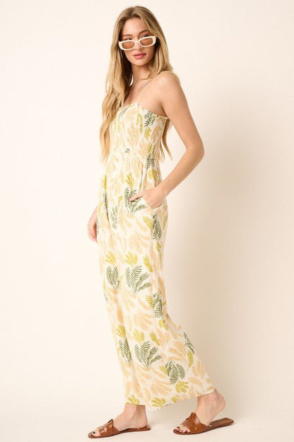 Meet Me In The Tropics Jumpsuit - Uptown Boutique Ramona