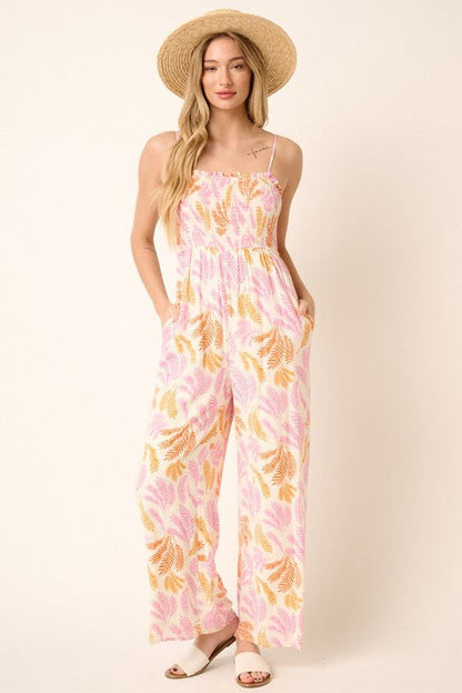 Meet Me In The Tropics Jumpsuit - Uptown Boutique Ramona