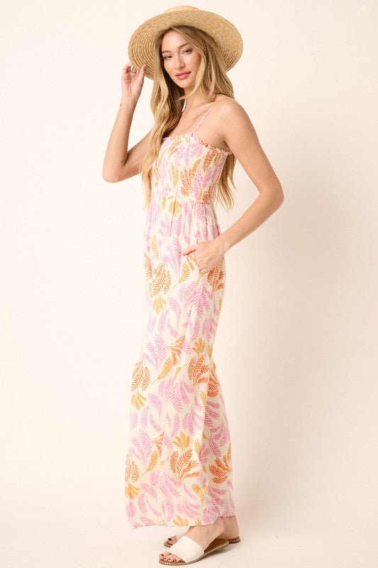 Meet Me In The Tropics Jumpsuit - Uptown Boutique Ramona