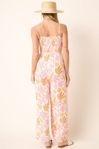 Meet Me In The Tropics Jumpsuit - Uptown Boutique Ramona