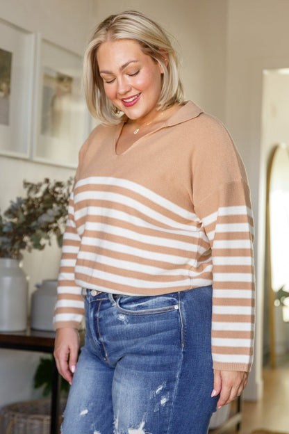 Memorable Moment Striped Sweater (Online Exclusive) - Uptown Boutique Ramona