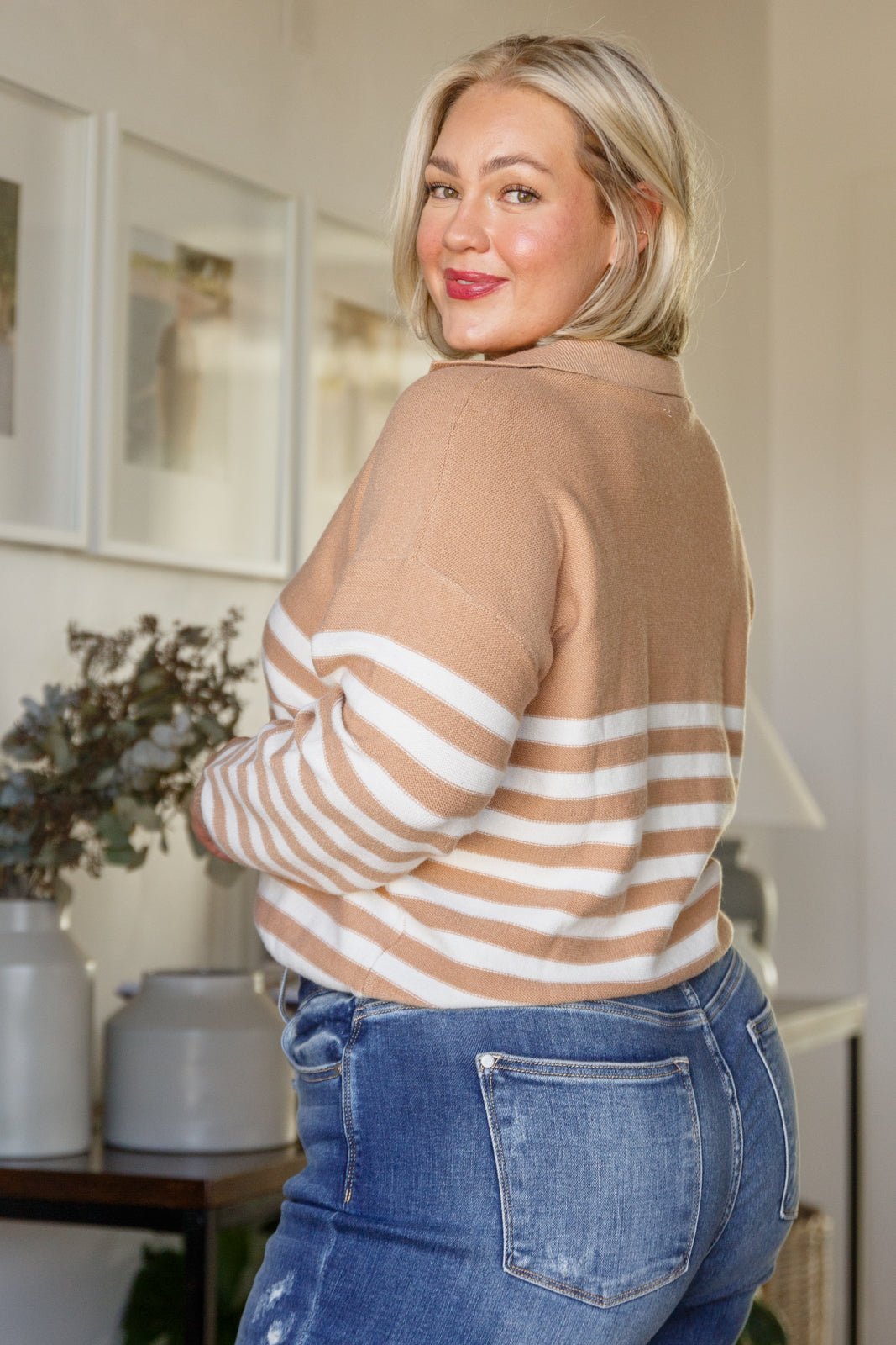 Memorable Moment Striped Sweater (Online Exclusive) - Uptown Boutique Ramona