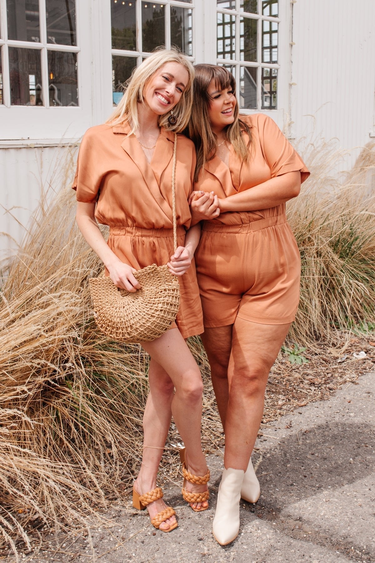 Midtown Romper (Online Exclusive) - Uptown Boutique Ramona