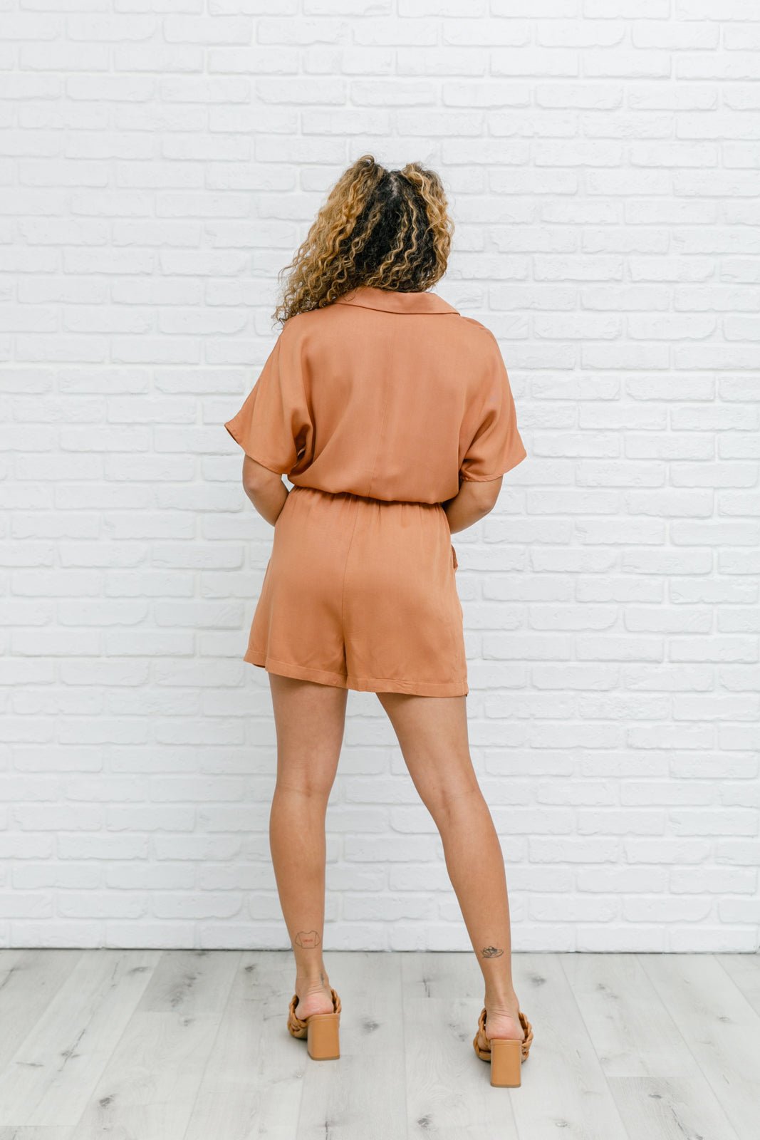 Midtown Romper (Online Exclusive) - Uptown Boutique Ramona
