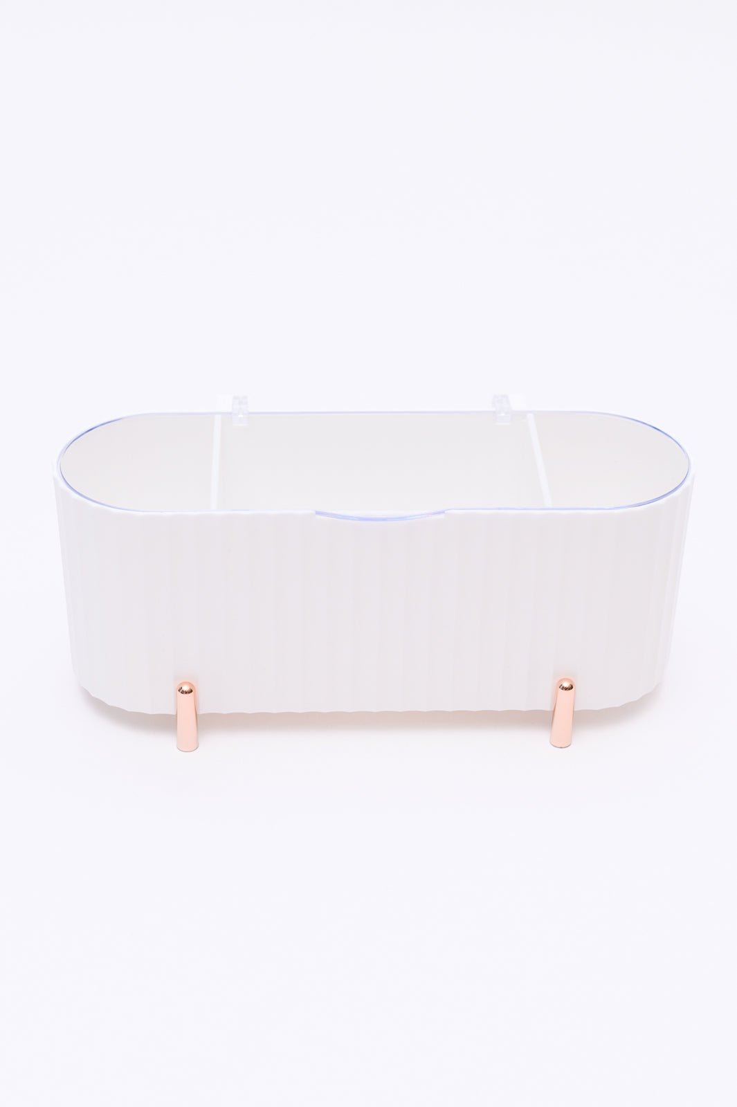 Mini Beauty Organizer in White (Online Exclusive) - Uptown Boutique Ramona